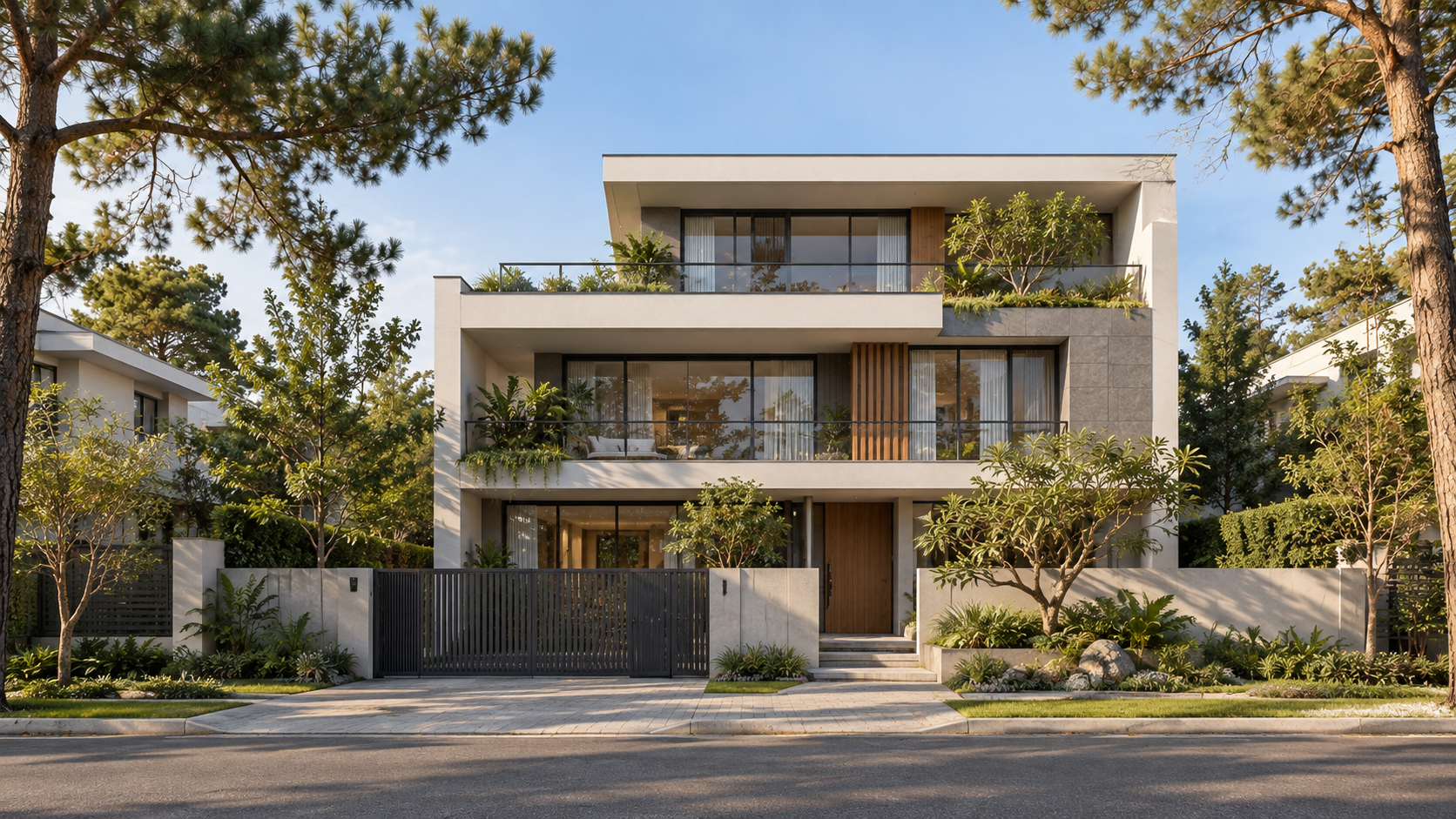 Reference 4: Curated garden frontage